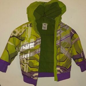 Disney Incredible Hulk Puffy Hoodie Jacket